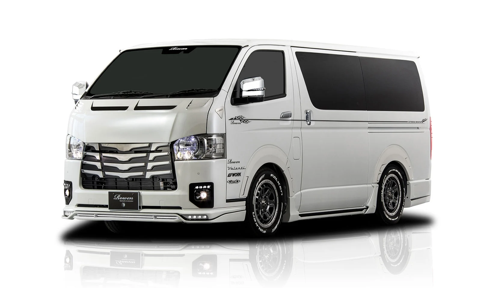 ชุดแต่ง TOYOTA 200HIACE 7 /8 /9 GDH/TRH20# 2022.4/2024.2/2025.06~Rowen Japan ภาพ 6