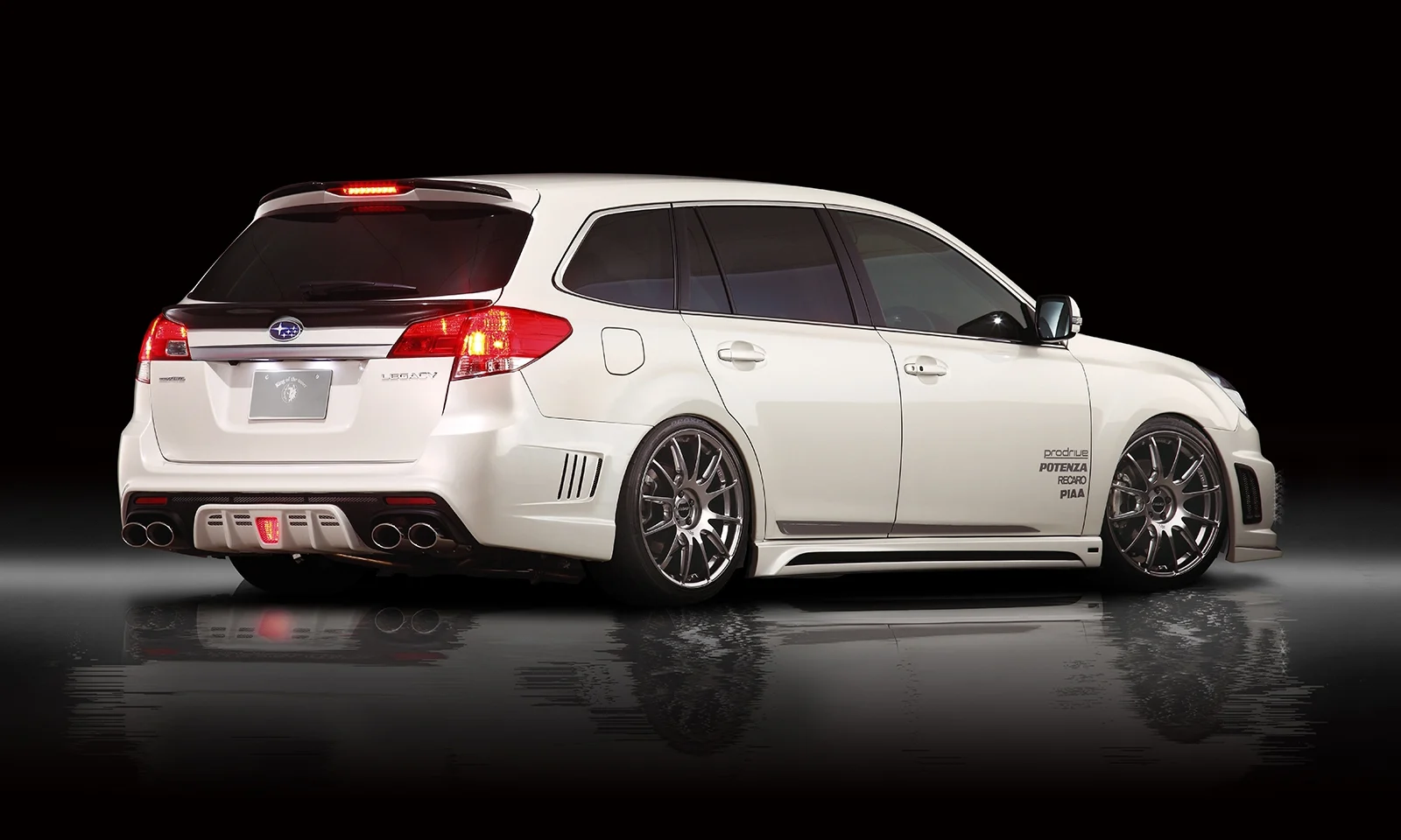 ชุดแต่ง SUBARU LEGACY TOURING WAGON RR (A-C ) BR9 2009.05~2012.04 Rowen Japan ภาพ 3