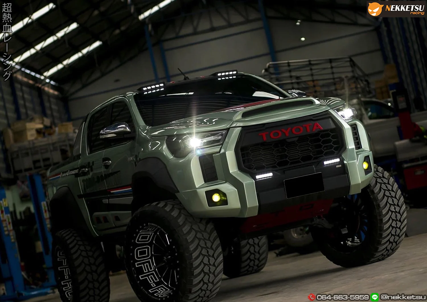 รูปชุดแต่ง ชุดแต่ง TOYOTA Hilux Revo 2020 2024 TUNDRA Sport ภาพที่ 7