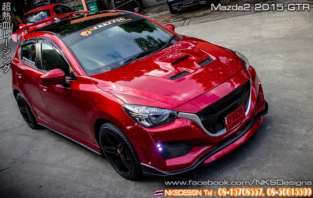 รูปชุดแต่ง ชุดแต่ง Mazda Mazda2 2015 2018 skyactiv GTR ภาพที่ 17