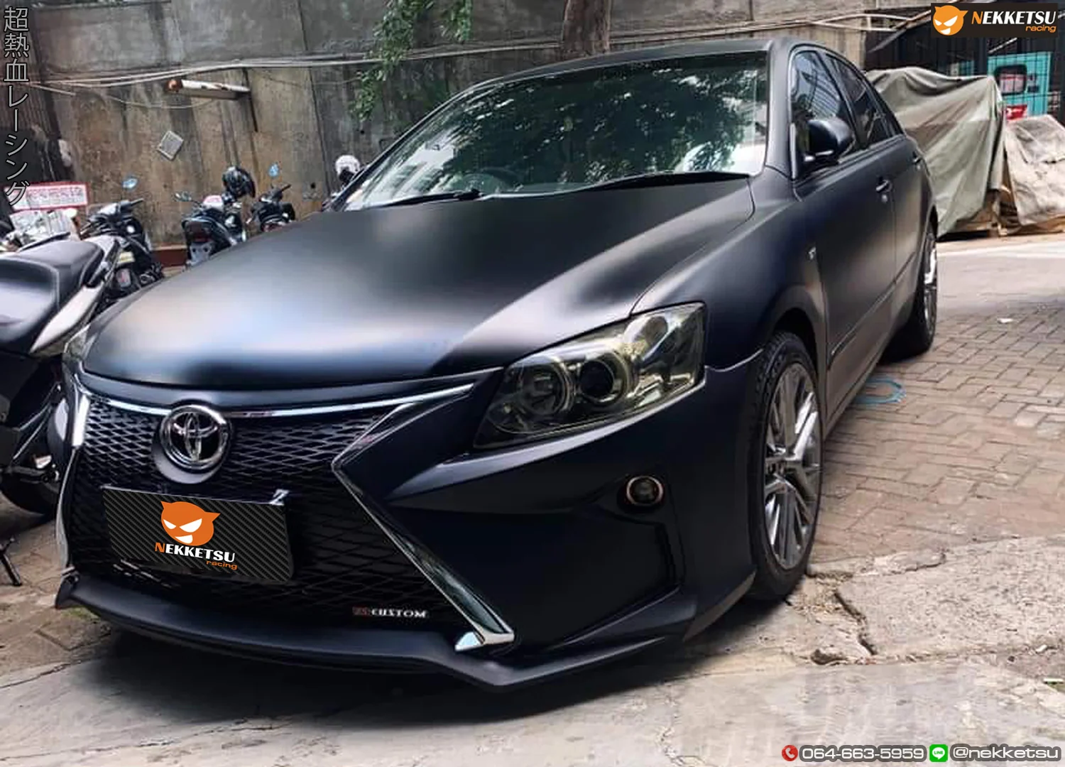 ชุดแต่ง Toyota Camry 2007 2011 Lexus V.1