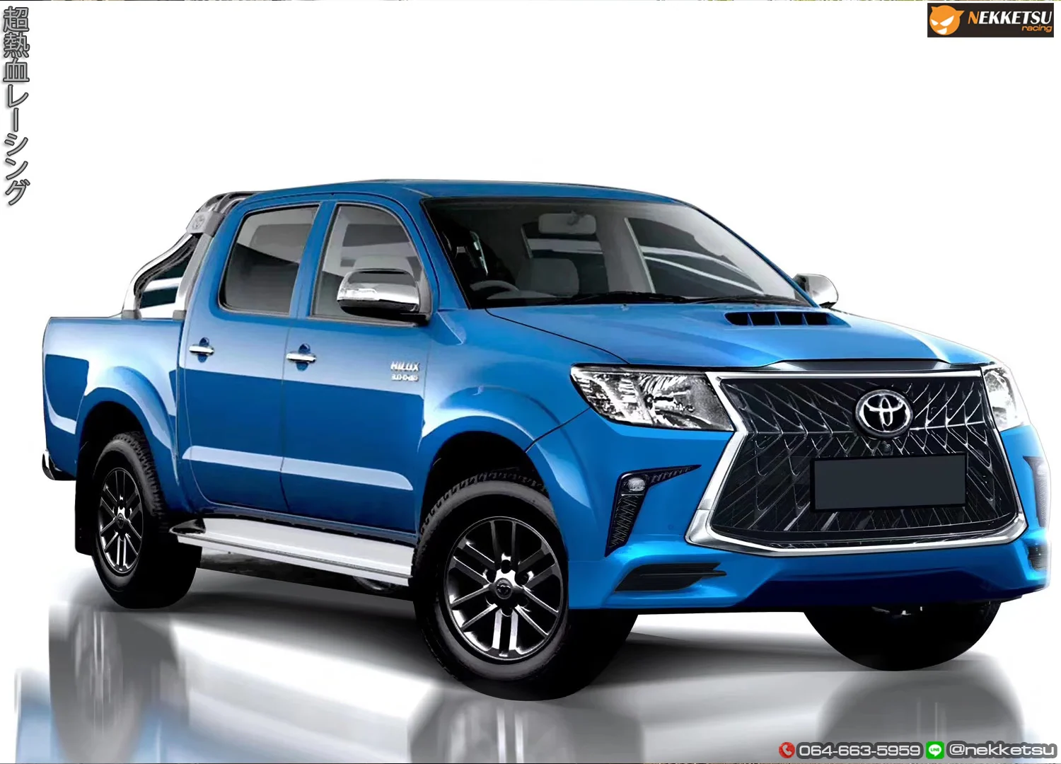 รูปชุดแต่ง ชุดแต่ง Toyota Hilux Vigo 2008 2014 Lexus LX ภาพที่ 5