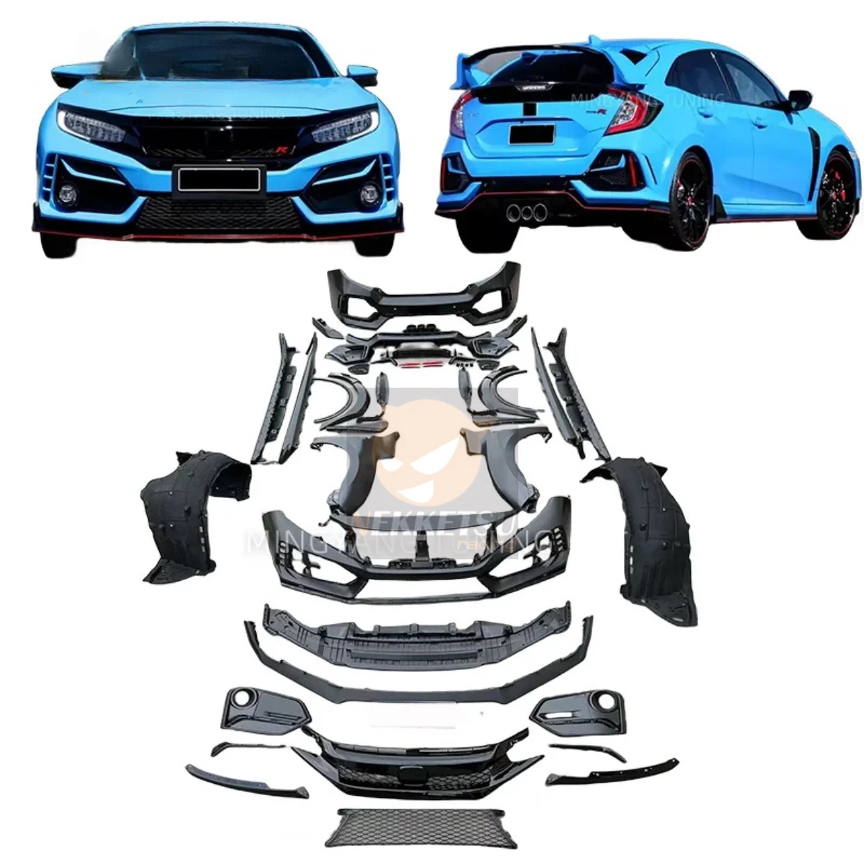 รูปชุดแต่ง ชุดแต่ง Honda Civic FK 16 21 Type R 1 MC ภาพที่ 12