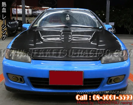 ฝากระโปรงหน้า Civic 3D,4D Carbon แท้ (ทรง Mugen) — ภาพรายละเอียดสินค้า 2
