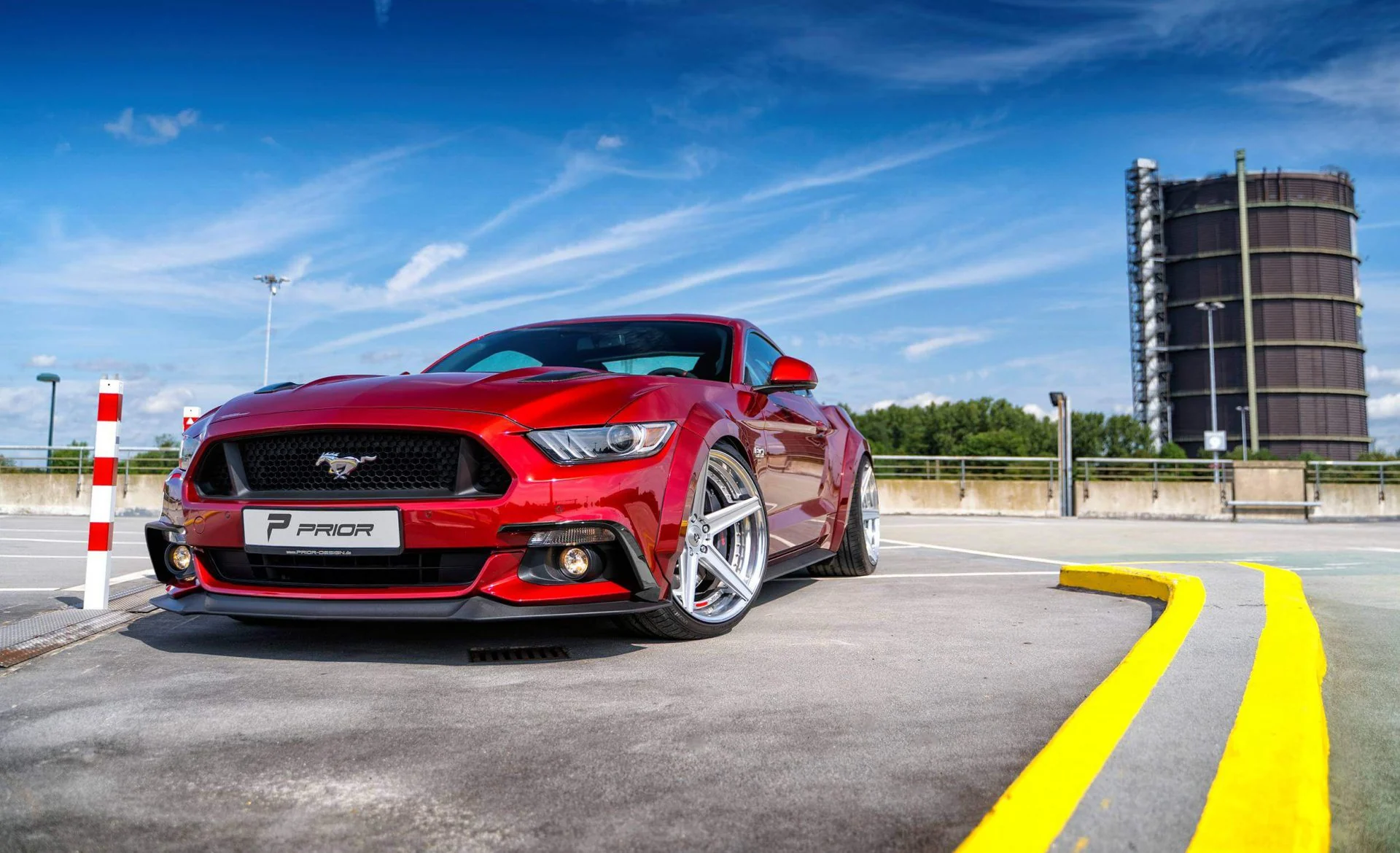 โป่งล้อหรือแก้มข้าง Prior Design FORD Mustang VI 2015+ ภาพสินค้าที่เลือก