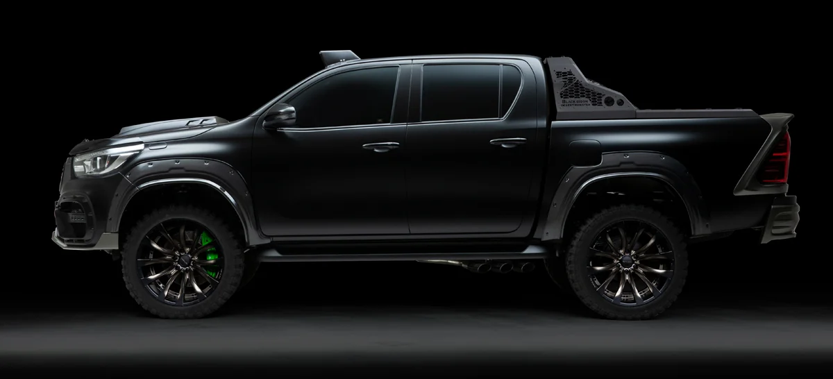 ชุดแต่ง TOYOTA HILUX WALD Japan สปอร์ตไลน์ แบล็กไบซัน เอดิชัน ภาพ 9