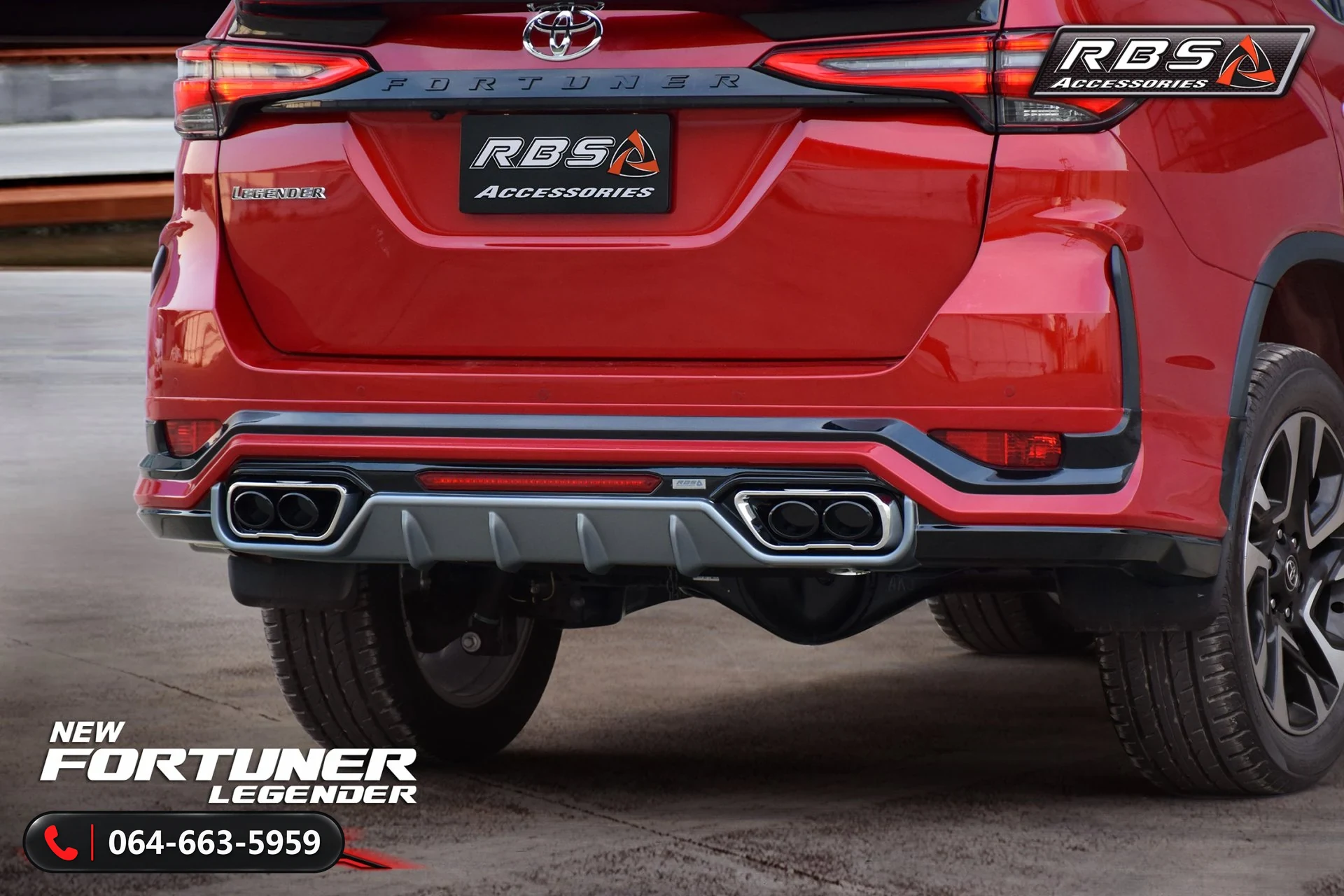 ชุดแต่ง TOYOTA FORTUNER 2020 LEGENDER RBS ภาพ 6