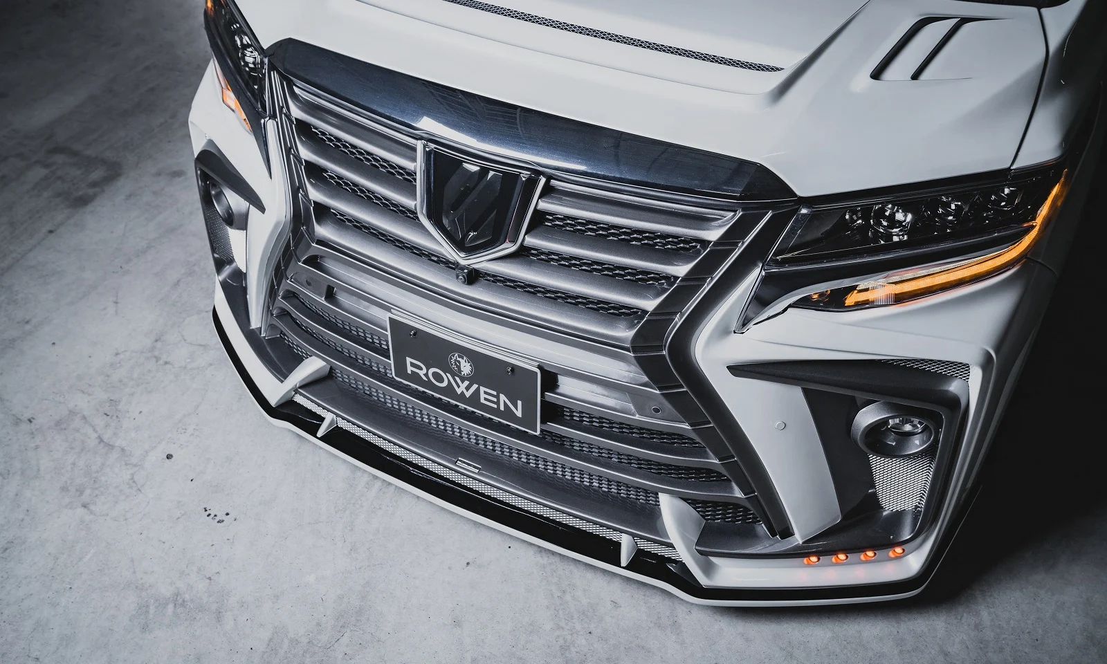 ชุดแต่ง TOYOTA 30 ALPHARD S-grade MODEL Bumper type AGH3#W/GGH3#W/AYH30W 2018.01~Rowen Japan ภาพ 15