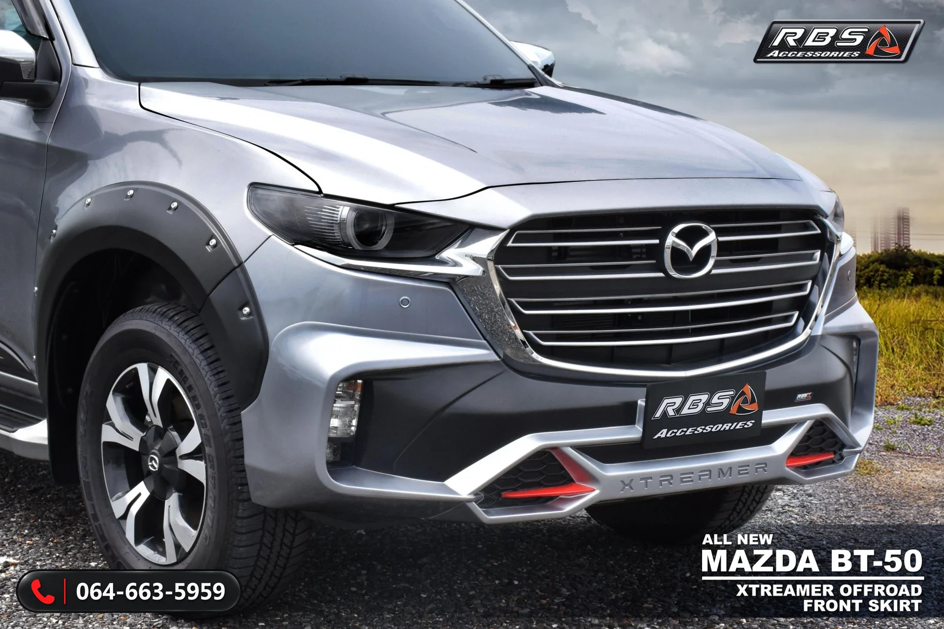 ชุดแต่ง MAZDA BT-50 2021 HI-RACER RBS ภาพ 7