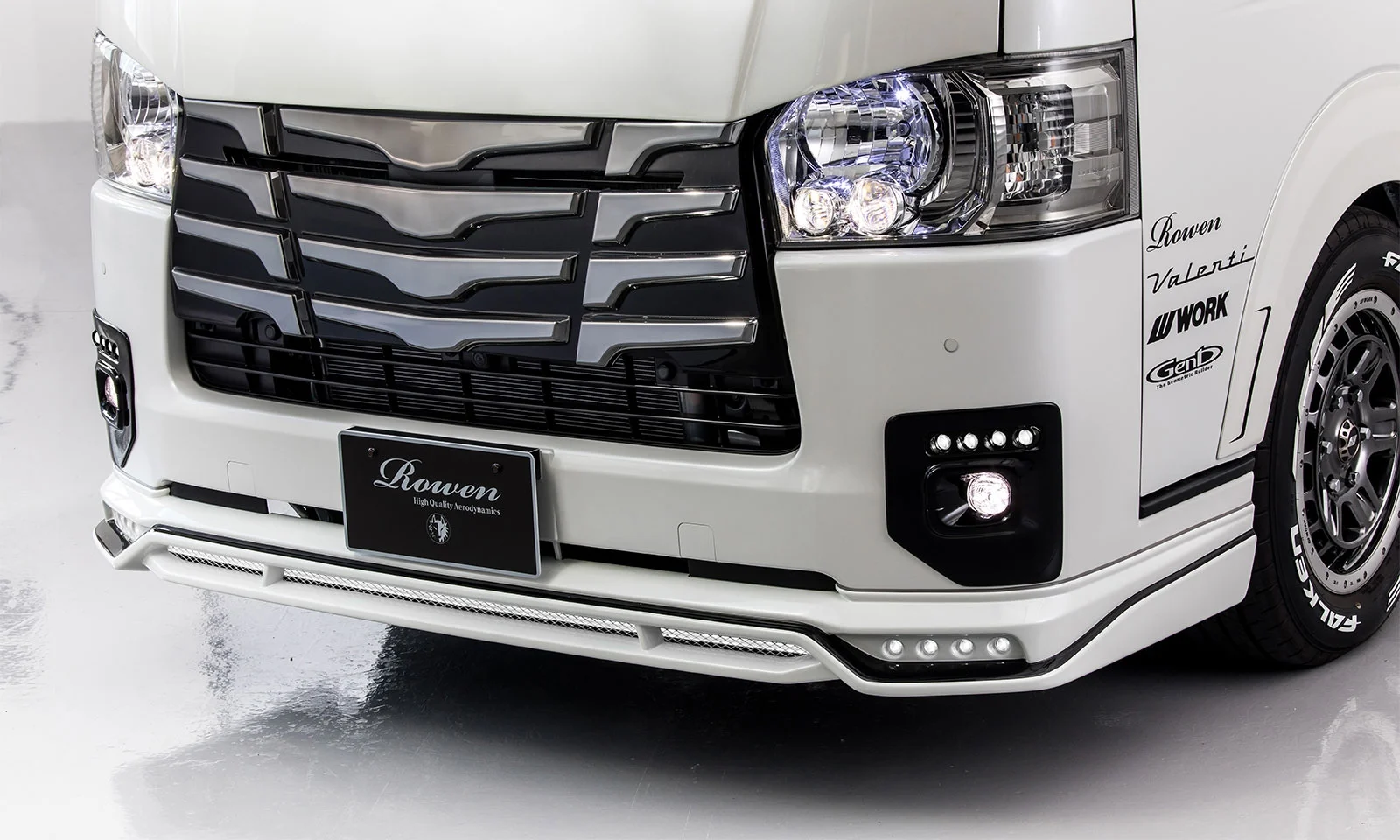ชุดแต่ง TOYOTA 200HIACE 7 /8 /9 GDH/TRH20# 2022.4/2024.2/2025.06~Rowen Japan ภาพ 12