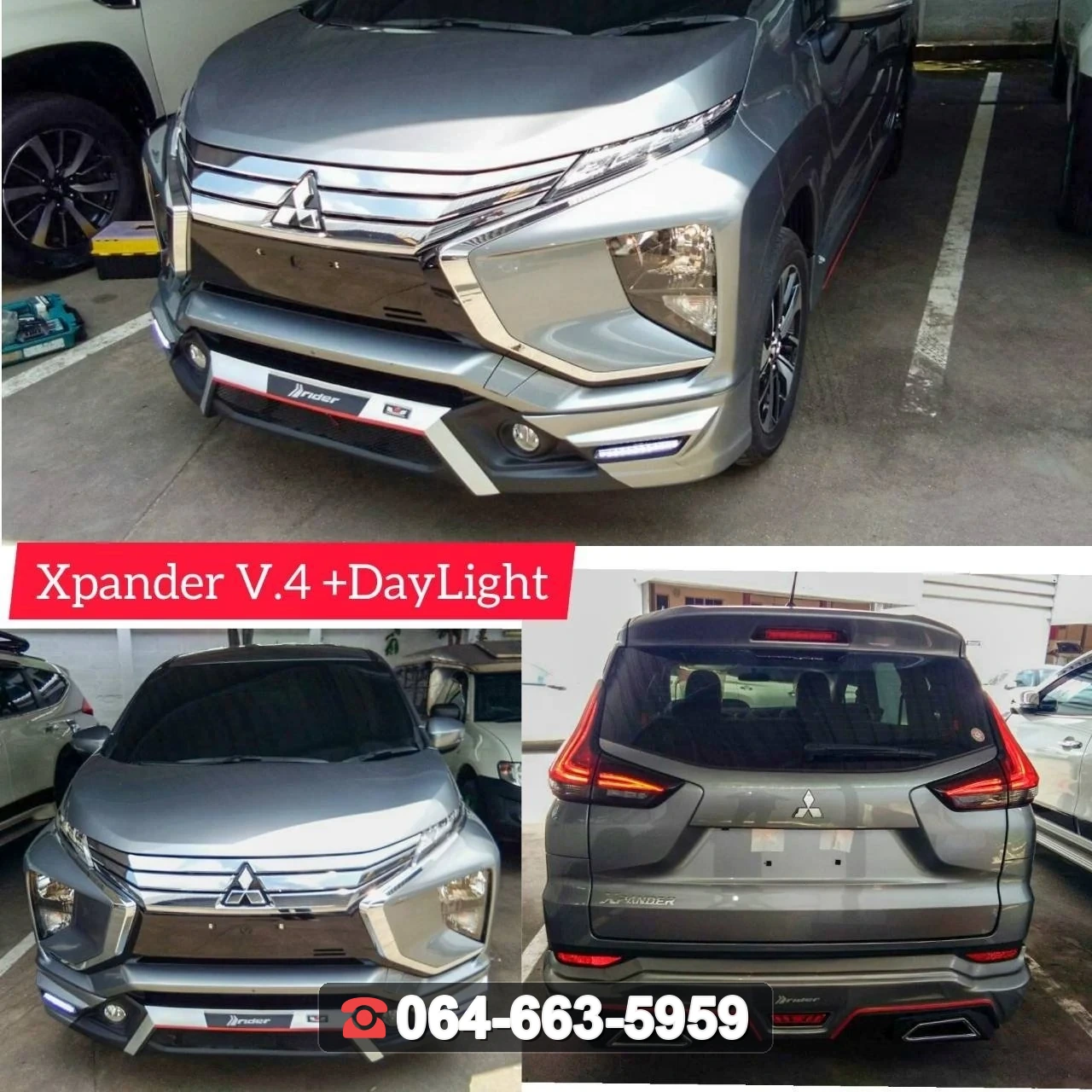 ชุดแต่ง MITSUBISHI Xpander GT 2021 V.4 RiderM ภาพ 2