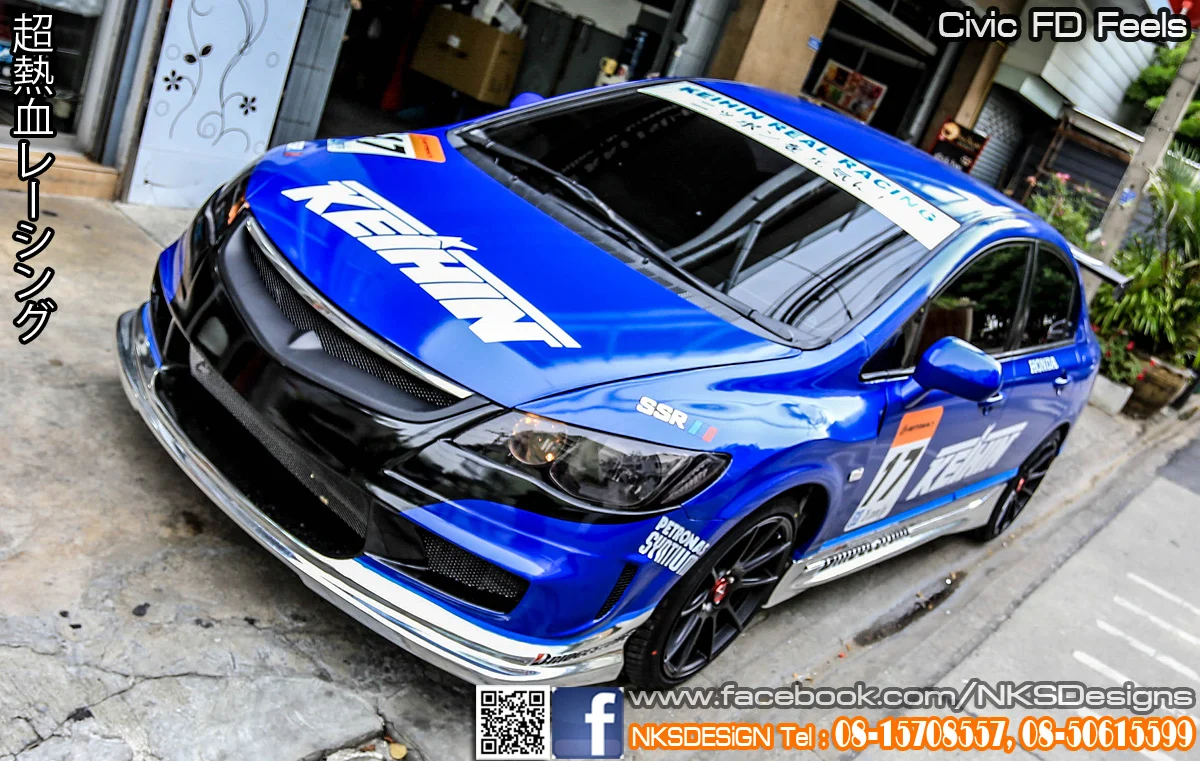 รูปชุดแต่ง ชุดแต่ง Honda Civic FD 06 11 Feels ภาพที่ 12