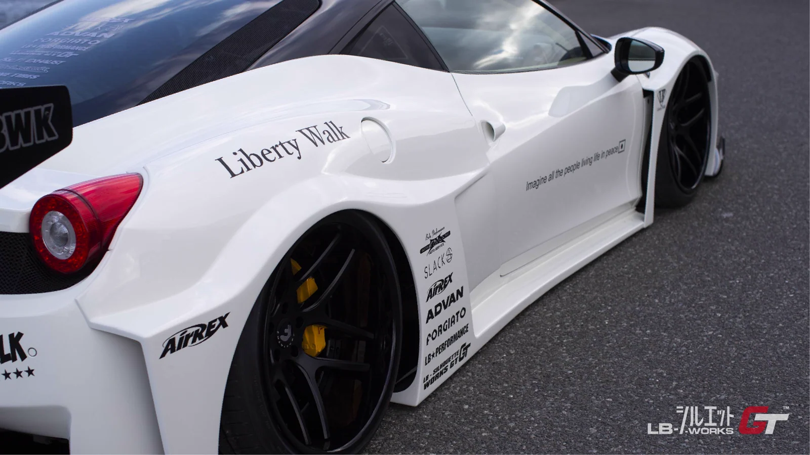 รูปชุดแต่ง ชุดแต่ง Ferrari 458 LB WORK GT ภาพที่ 1