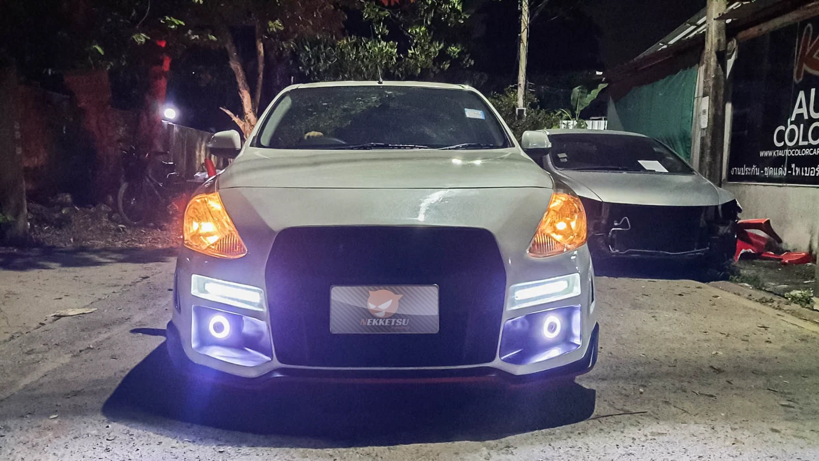 รูปชุดแต่ง ชุดแต่ง Nissan Almera 2008 2018 GTR ภาพที่ 9
