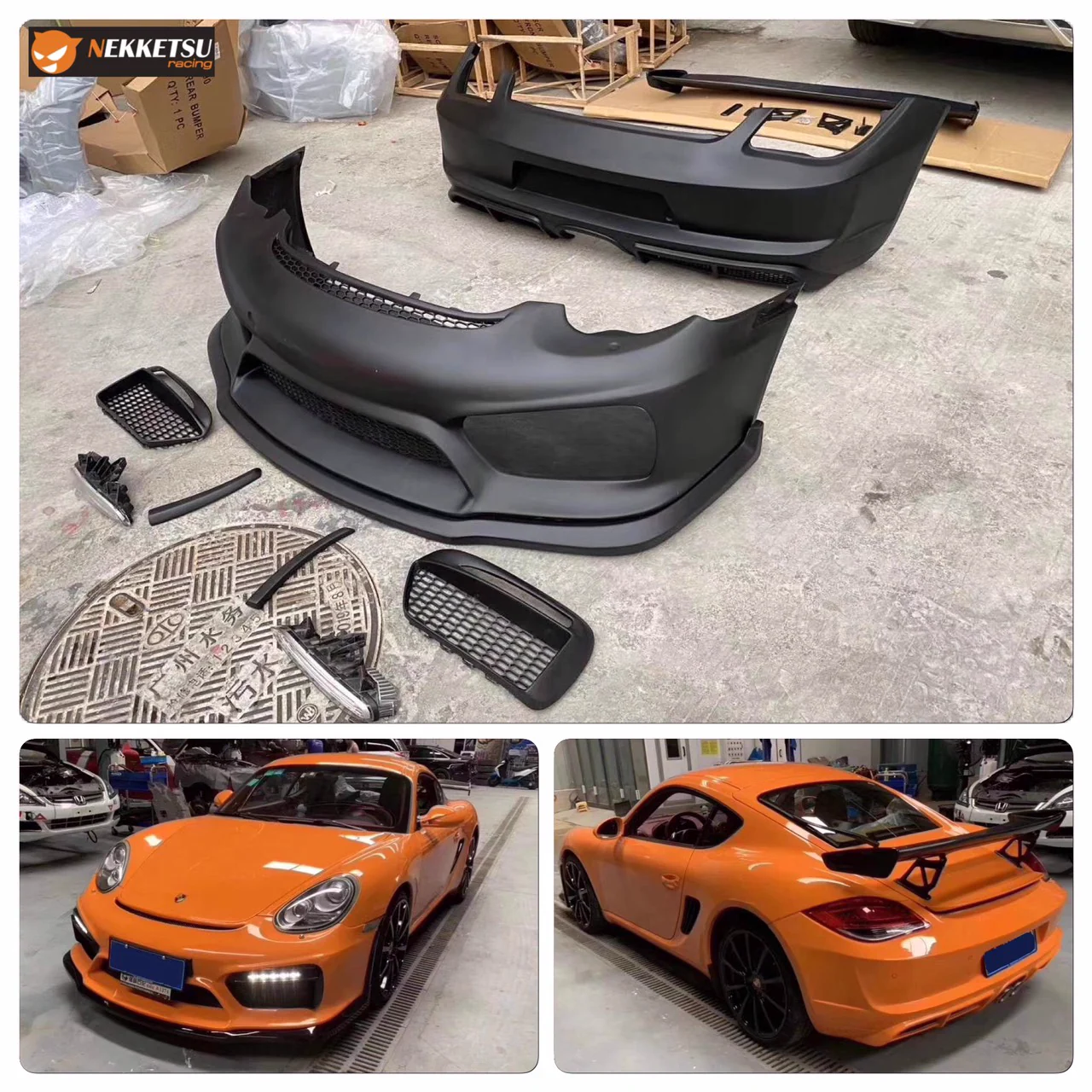 รูปชุดแต่ง ชุดแต่ง Porsche Cayman 987 GT4 Facelift ภาพที่ 4