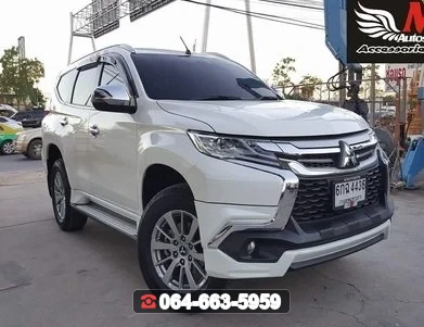 ชุดแต่ง MITSUBISHI Pajero 2016-2018 ท่อเหลี่ยม RiderM ภาพ 2