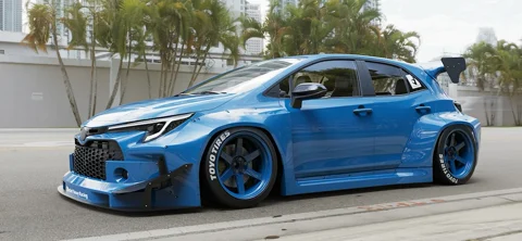 สปลิตเตอร์หน้า Pandem GR COROLLA E210 (ชิ้นแยก) ภาพสินค้า 1