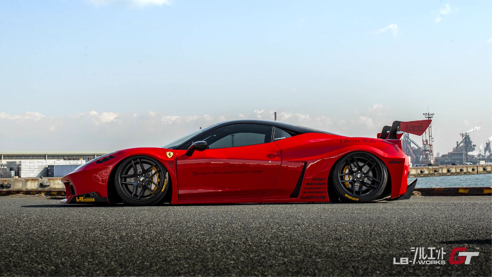 รูปชุดแต่ง ชุดแต่ง Ferrari 458 LB WORK GT ภาพที่ 4
