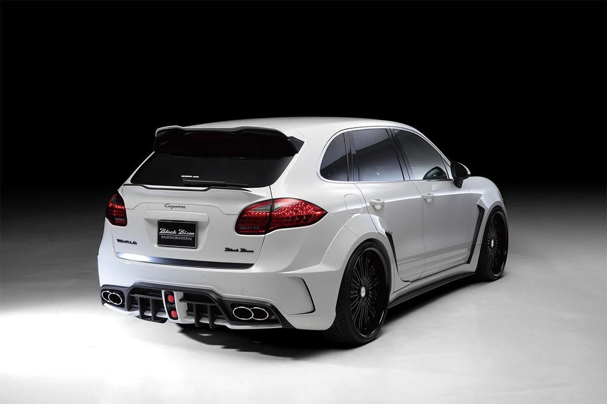 ชุดแต่ง PORSCHE CAYENNE WALD Japan สปอร์ตไลน์ แบล็กไบซัน เอดิชัน ภาพ 14