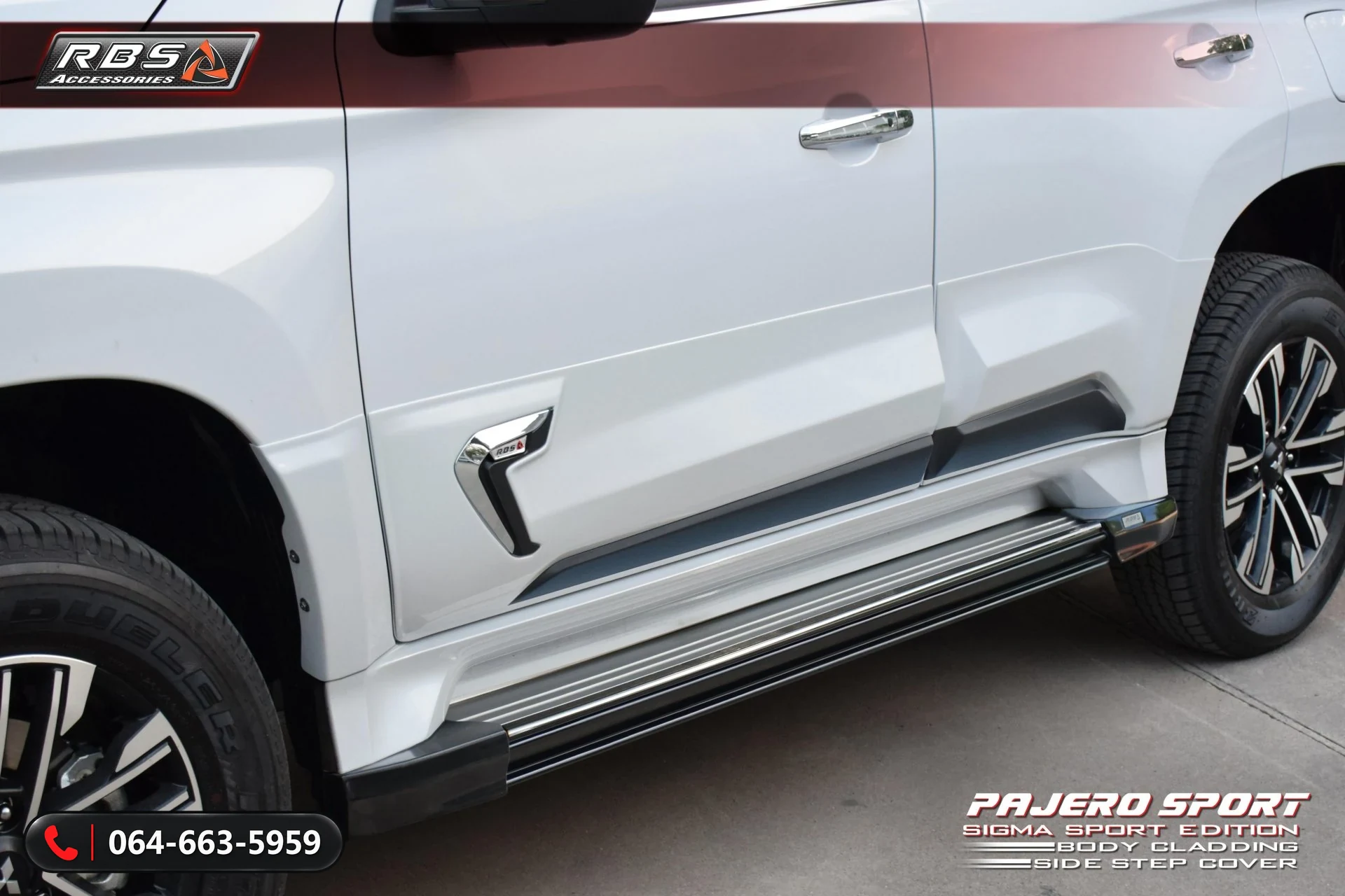 ชุดแต่ง MITSUBISHI PAJERO 2019 SPORT-X RBS ภาพ 8