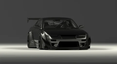 กันชนหน้า (ชิ้นแยก) - V2.5 NISSAN 180SX / 240SX [RPS13] Rocket Bunny Racing ภาพสินค้า 1