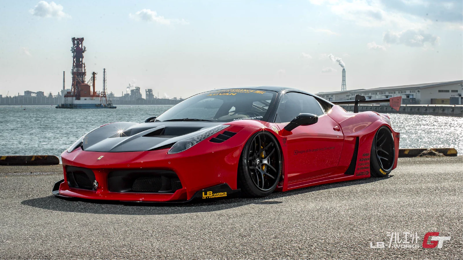 รูปชุดแต่ง ชุดแต่ง Ferrari 458 LB WORK GT ภาพที่ 2