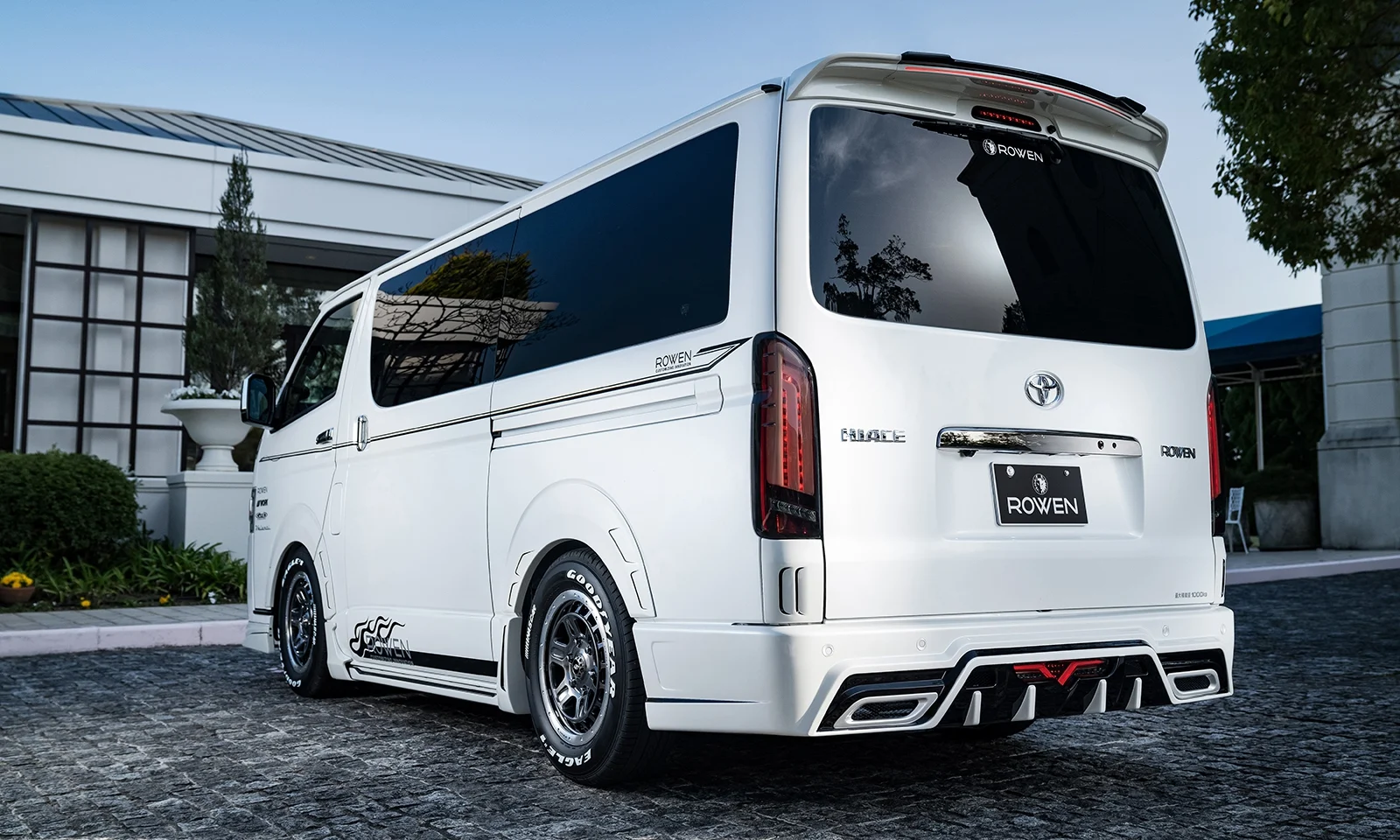 ชุดแต่ง TOYOTA 200HIACE 6 GDH/TRH20# 2020.4~Rowen Japan ภาพ 3