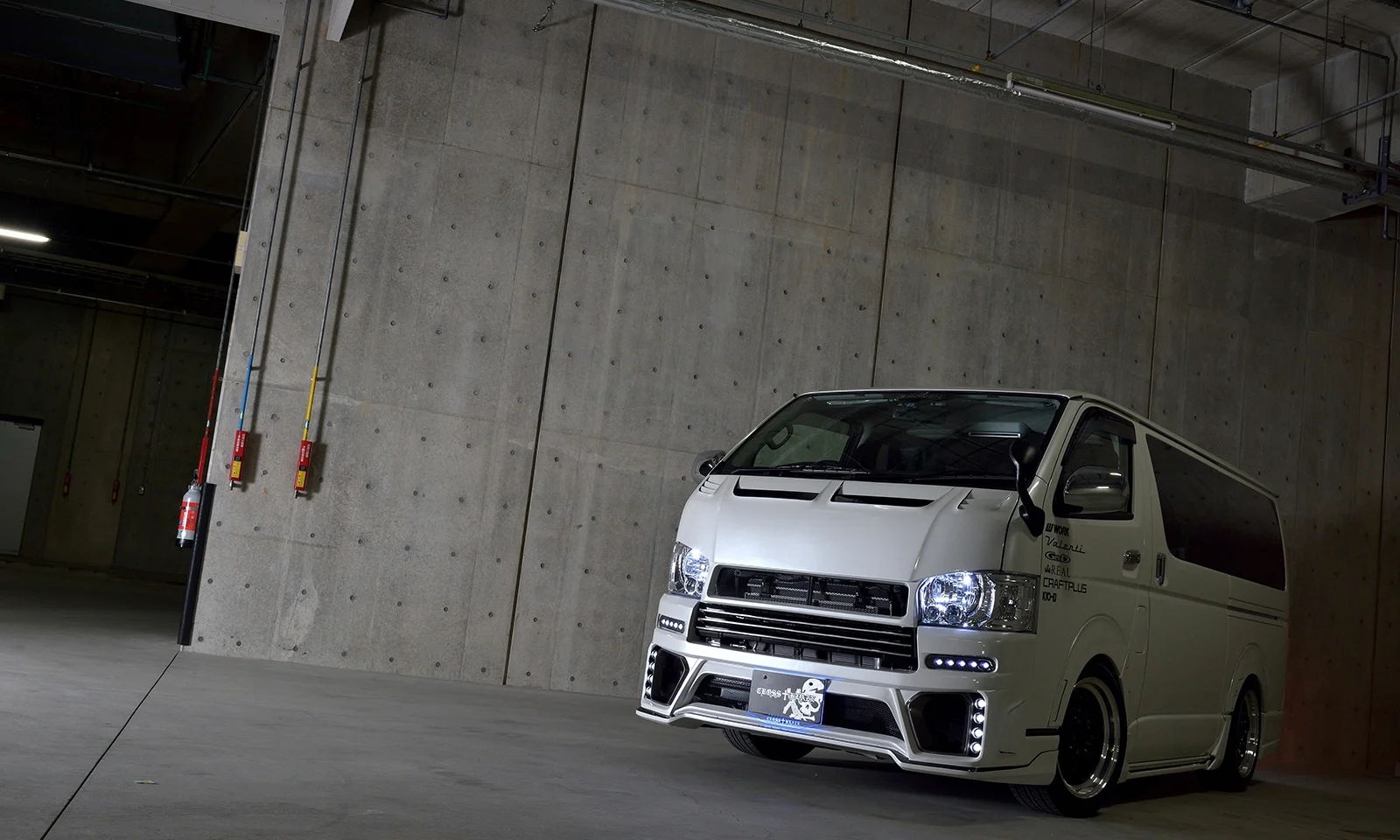 ชุดแต่ง TOYOTA 200HIACE 4 5 6 Bumper type KDH/TRH20# 2013.12~Rowen Japan ภาพ 2