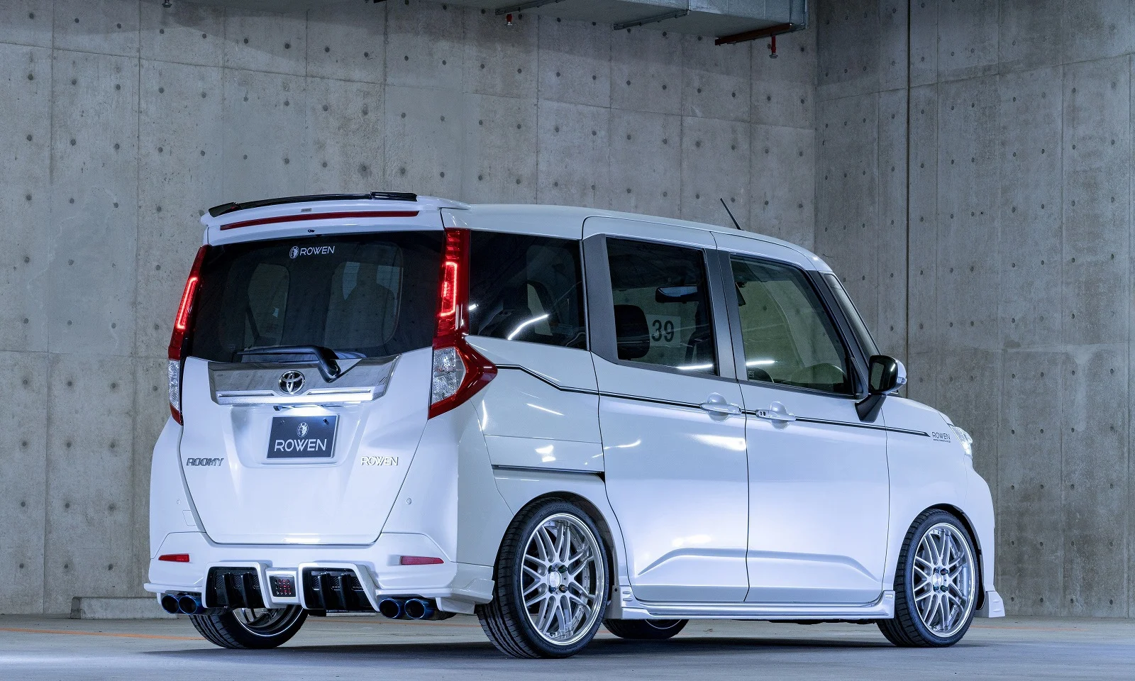 ชุดแต่ง TOYOTA ROOMY CUSTOM M900A/M910A 2016.11~2020.8 Rowen Japan ภาพ 15