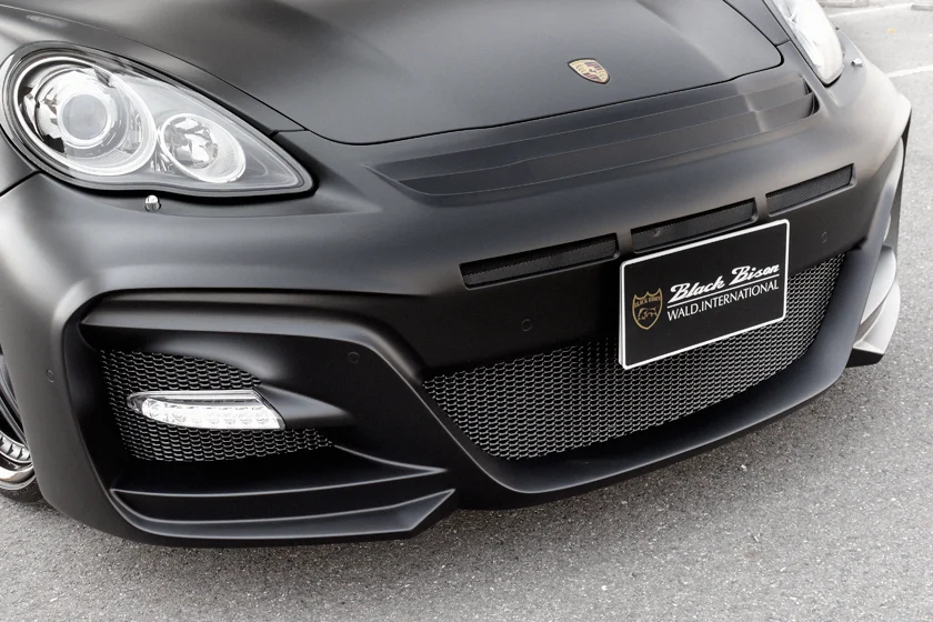ชุดแต่ง PORSCHE PANAMERA WALD Japan สปอร์ตไลน์ แบล็กไบซัน เอดิชัน ภาพ 13