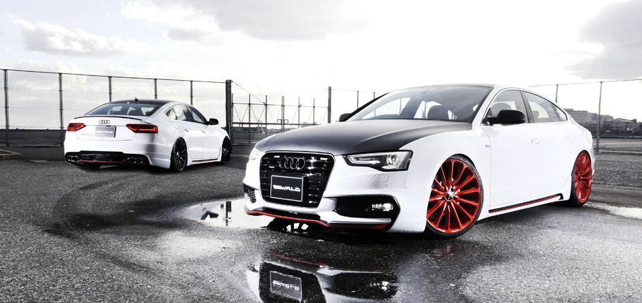 ชุดแต่ง AUDI A5 SPORTBACK S LINE WALD Japan สปอร์ตไลน์ ภาพ 5