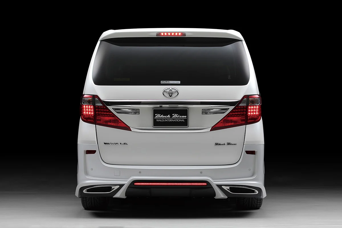 ชุดแต่ง TOYOTA ALPHARD WALD Japan สปอร์ตไลน์ แบล็กไบซัน เอดิชัน ภาพ 6