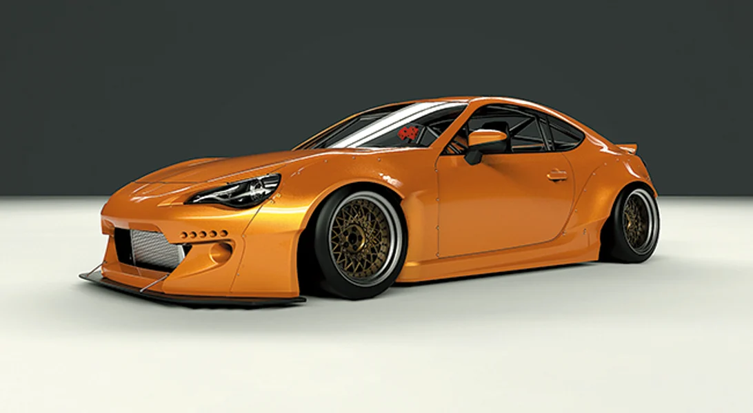 รูปชุดแต่ง ชุดแต่ง Subaru BRZ ZC6 2012 2020 PANDEM RocketBunny V2 ภาพที่ 5