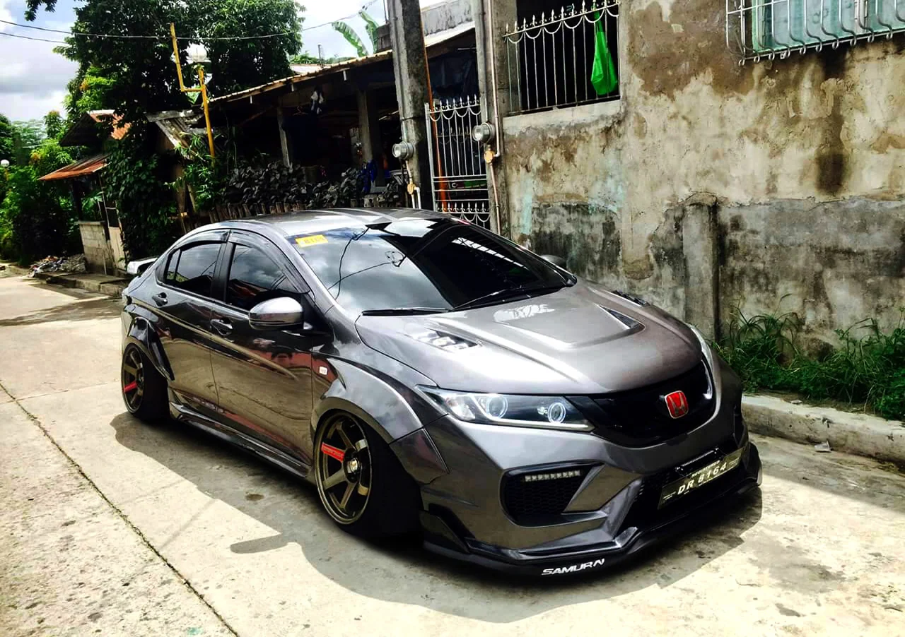 รูปชุดแต่ง ชุดแต่ง Honda City 2014 2016 Type X Wide Body ภาพที่ 7