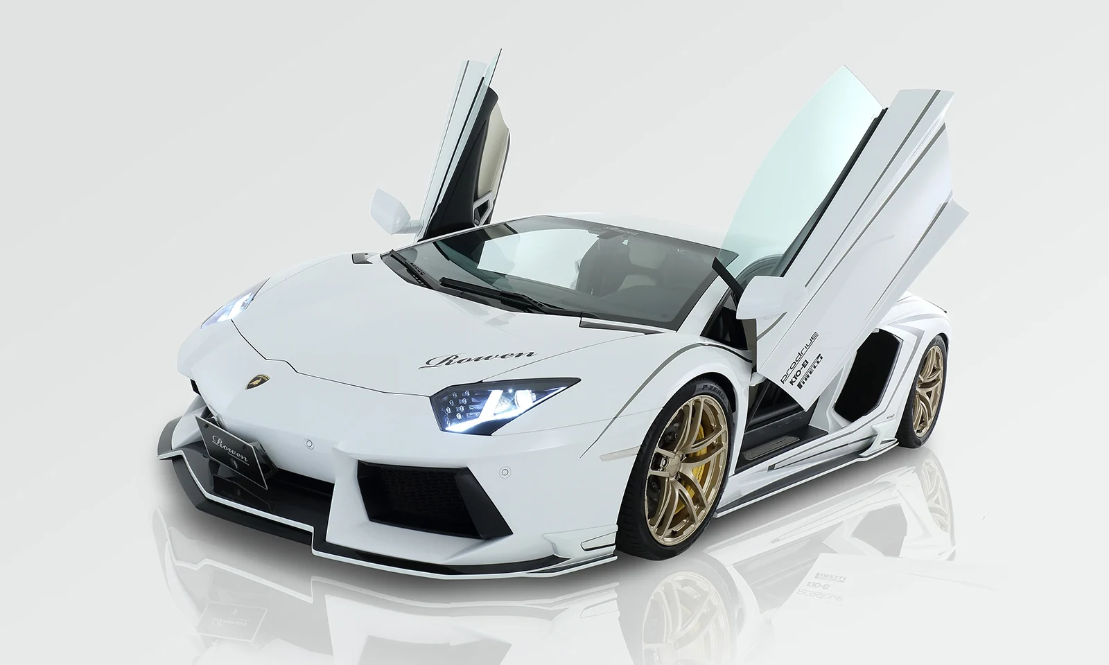 ชุดแต่ง LAMBORGHINI Aventador LP700 2012.11~Rowen Japan ภาพ 12