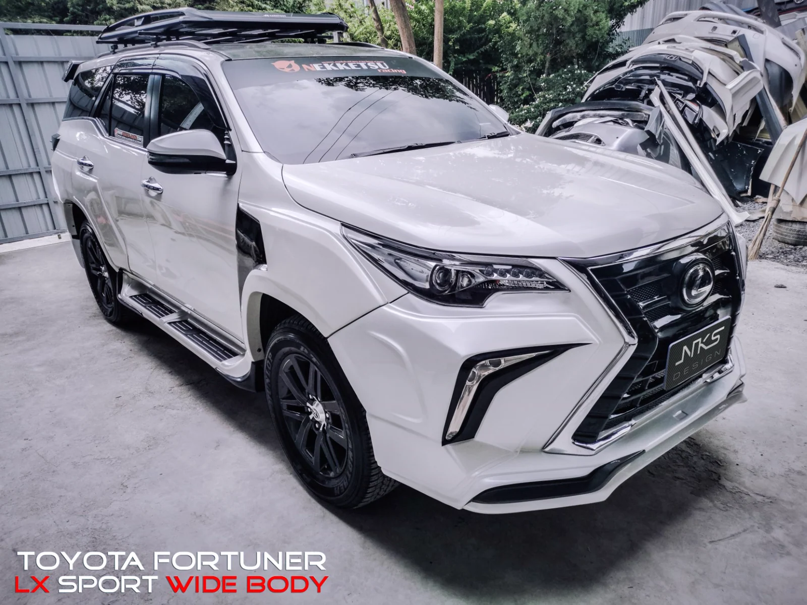 รูปชุดแต่ง ชุดแต่ง Toyota Fortuner 2015 2019 NKS V.2 ภาพที่ 4