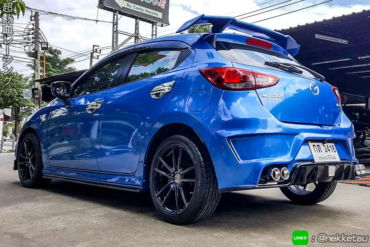 รูปชุดแต่ง ชุดแต่ง Mazda Mazda2 2015 2018 skyactiv GTR ภาพที่ 10