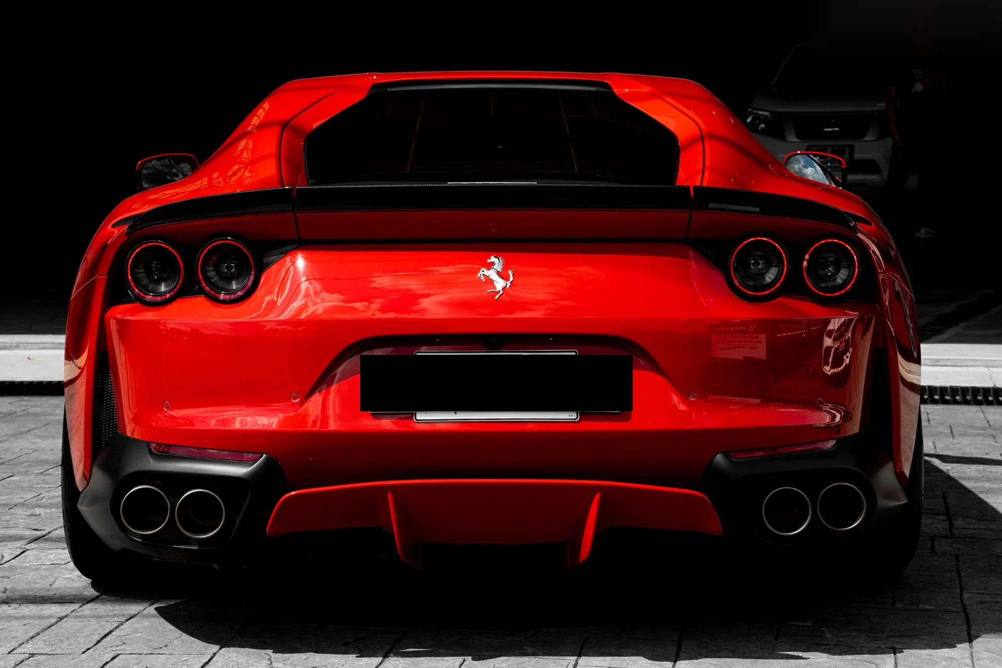 ชุดแต่ง FERRARI 812 SUPERFAST Ferrari 812 Superfast x Novitec Rear Ducktail สปอยเลอร์ Prodrive Shop ภาพ 1
