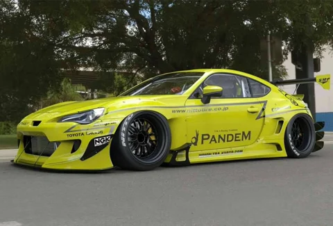 ชุดแต่งไวด์บอดี้ TOYOTA GT86 ZN6 / Scion FR-S / SUBARU BRZ ZC6 V3.0 ไม่รวมปีกท้าย Rocket Bunny Racing ภาพสินค้า 1