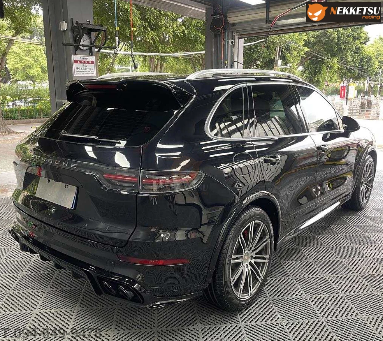 ชุดแต่ง Porsche Cayenne 958.2 14 17 2013 เป็น 2021