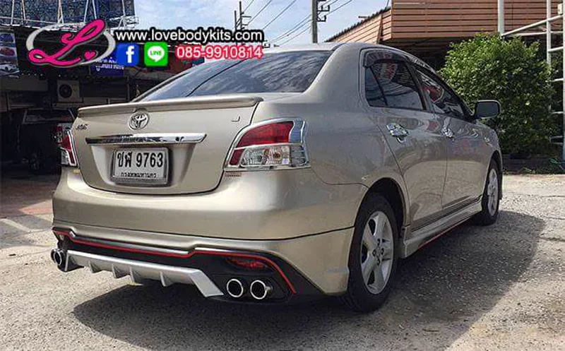 ชุดแต่ง Vios 2007 to 2012 - TOYOTA Vios 2007 TO 2012 ชุดแต่งรถ ภาพ 23