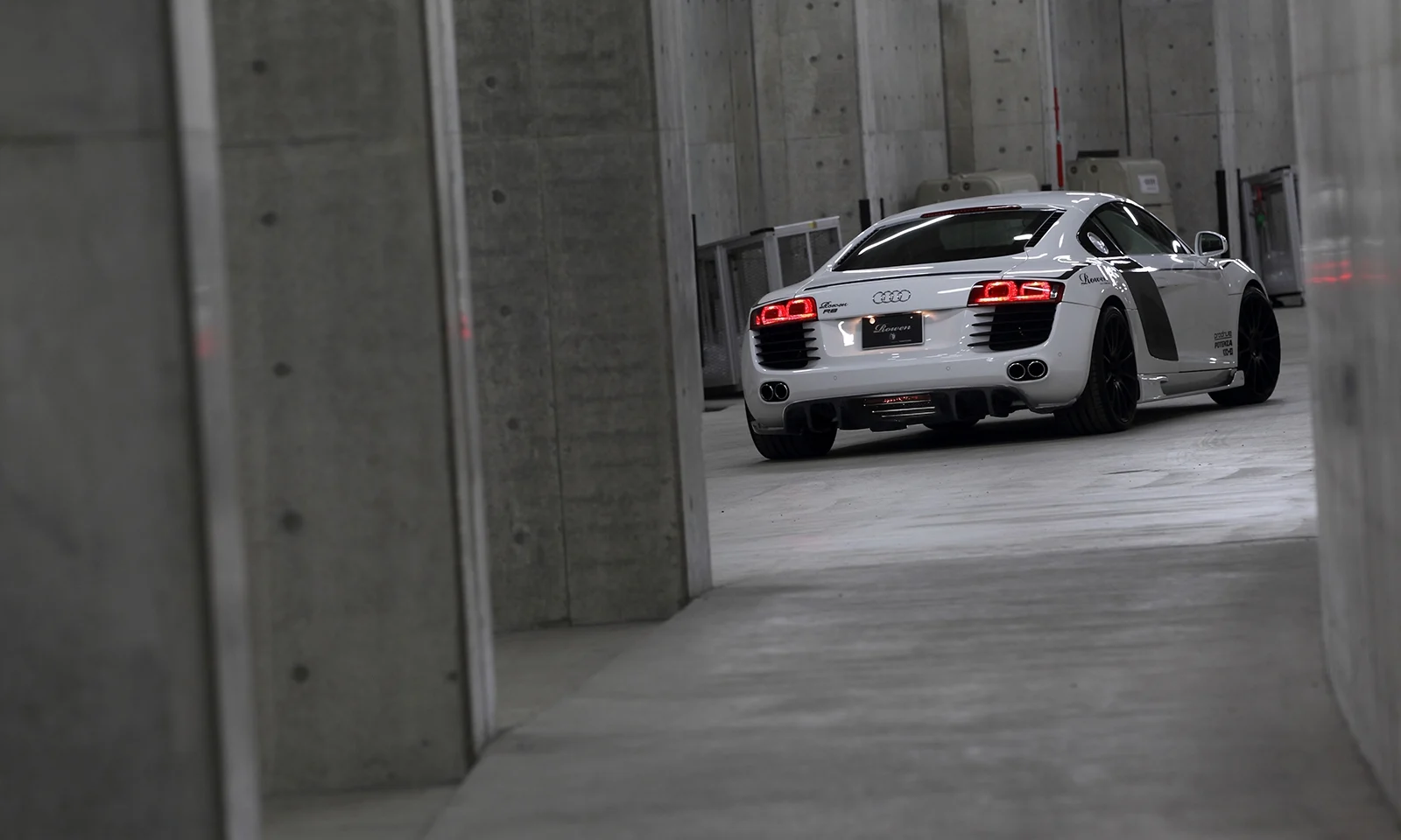 ชุดแต่ง Audi R8 Coupe 4.2 (V8) 42BYHF 2007.07~2013.03 Rowen Japan ภาพ 13