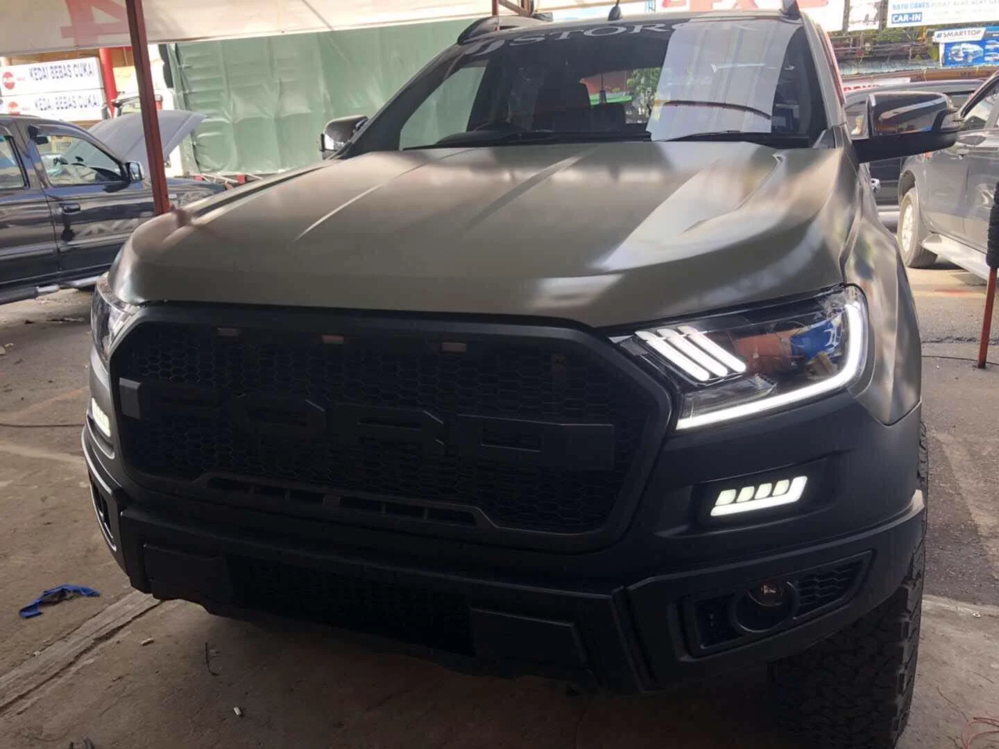 รูปชุดแต่ง ชุดแต่ง Ford Ranger 2012 2015 V.1 ภาพที่ 3