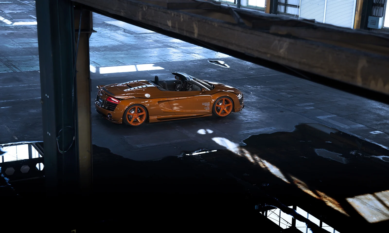 ชุดแต่ง Audi R8 Spyder/Coupe facelift 5.2(V10) 42CTYF 2013.04~2016.06 Rowen Japan ภาพ 4