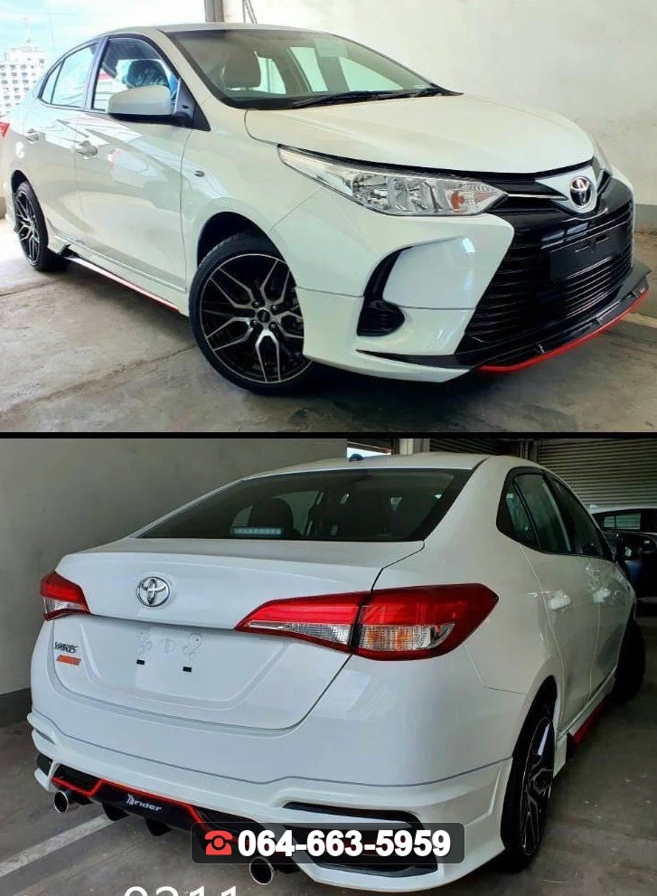 ชุดแต่ง TOYOTA Yaris Ativ 2020 V.2 RiderM ภาพ 2