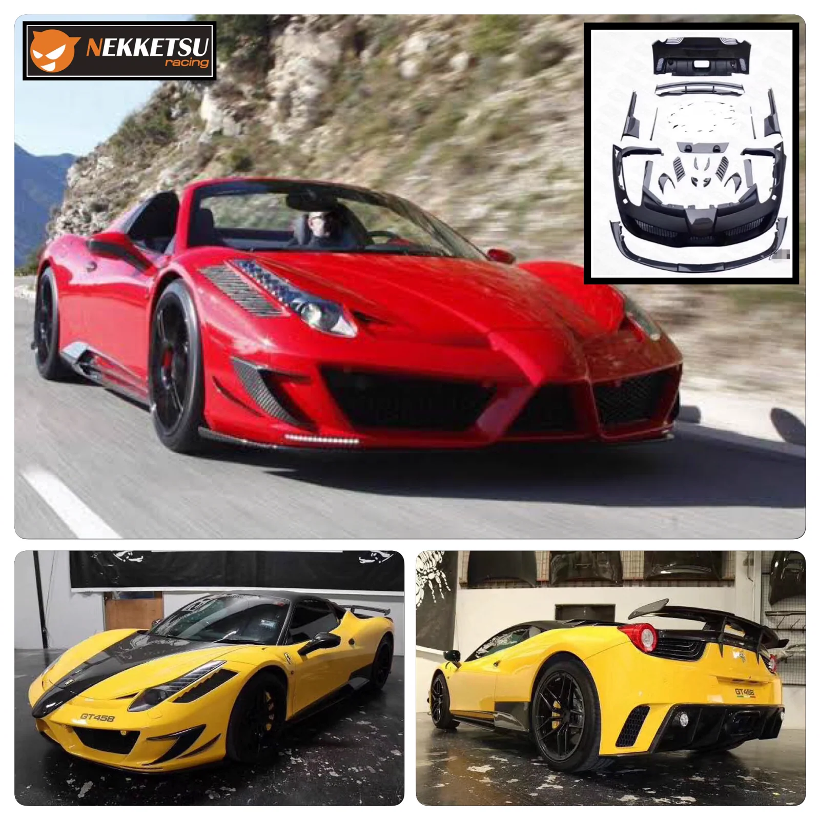 ชุดแต่ง Ferrari 458 Mansory