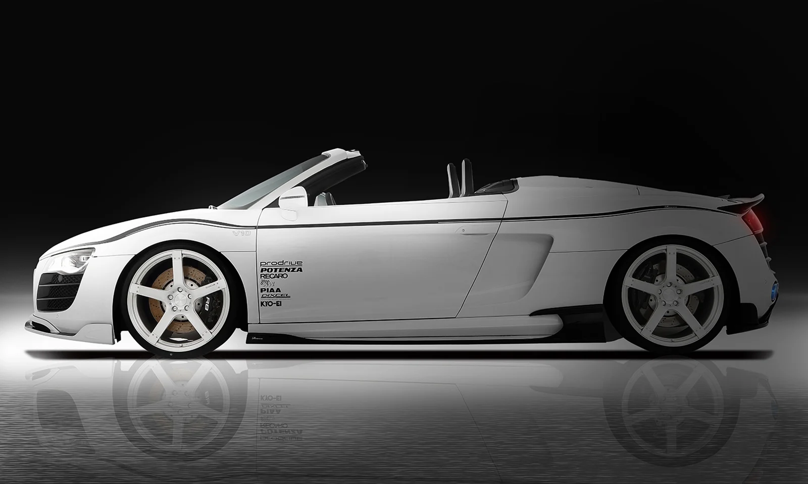 ชุดแต่ง Audi R8 Spyder 5.2(V10) 42BUJF 2010.10~2013.03 Rowen Japan ภาพ 7