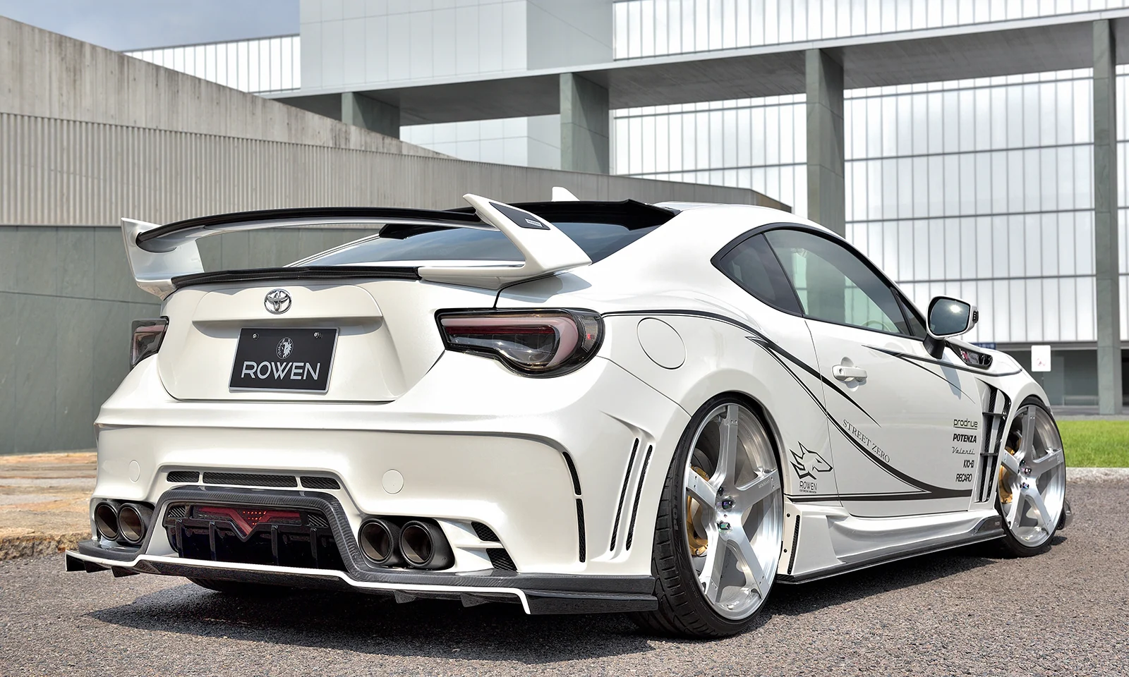 รูปชุดแต่ง ชุดแต่ง Toyota 86 BRZ Rowen 86 STREET ZERO 17 20 ภาพที่ 6