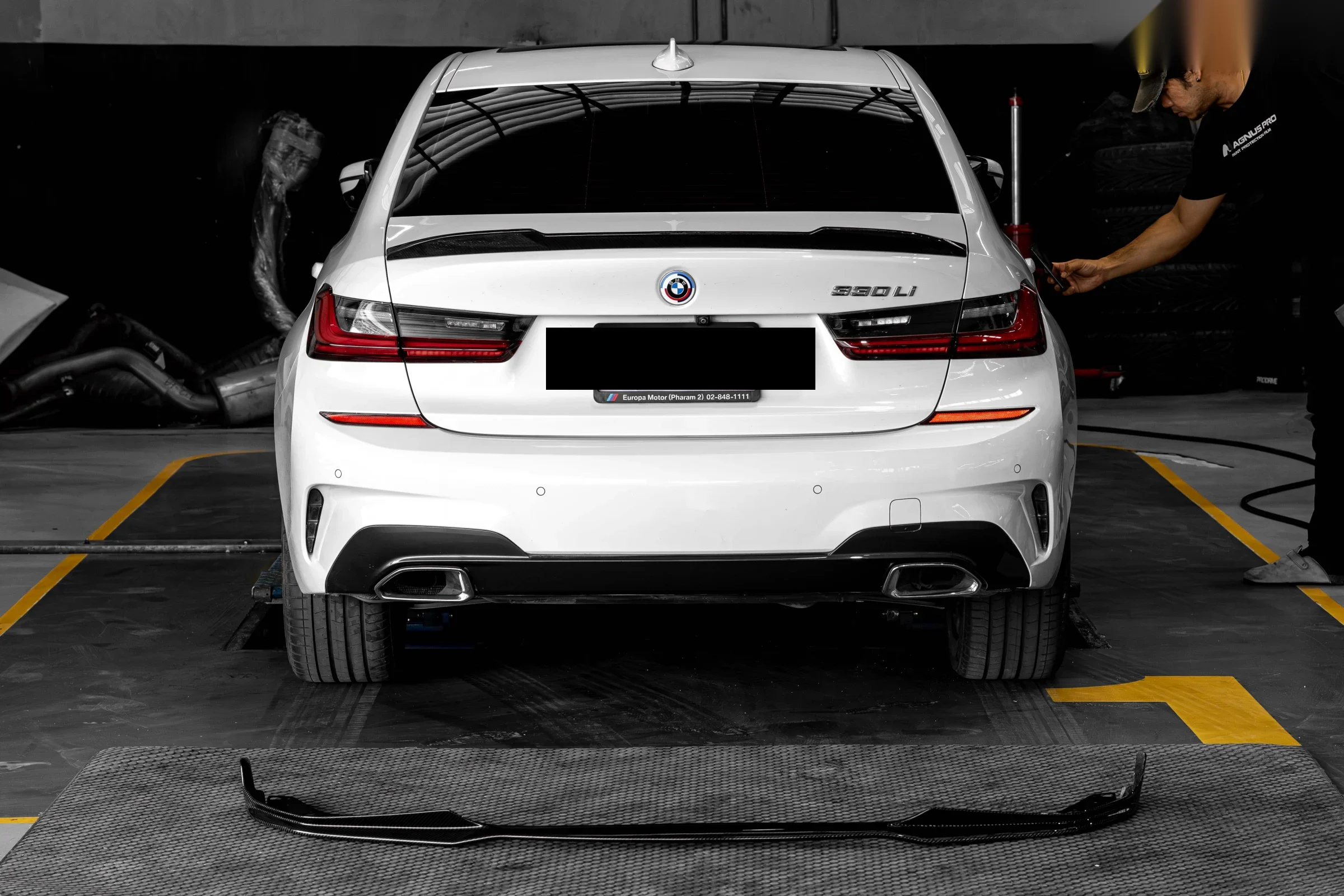 ชุดแต่ง BMW G28 BMW G28 330Li x คาร์บอน Front Spolier Prodrive Shop ภาพ 7