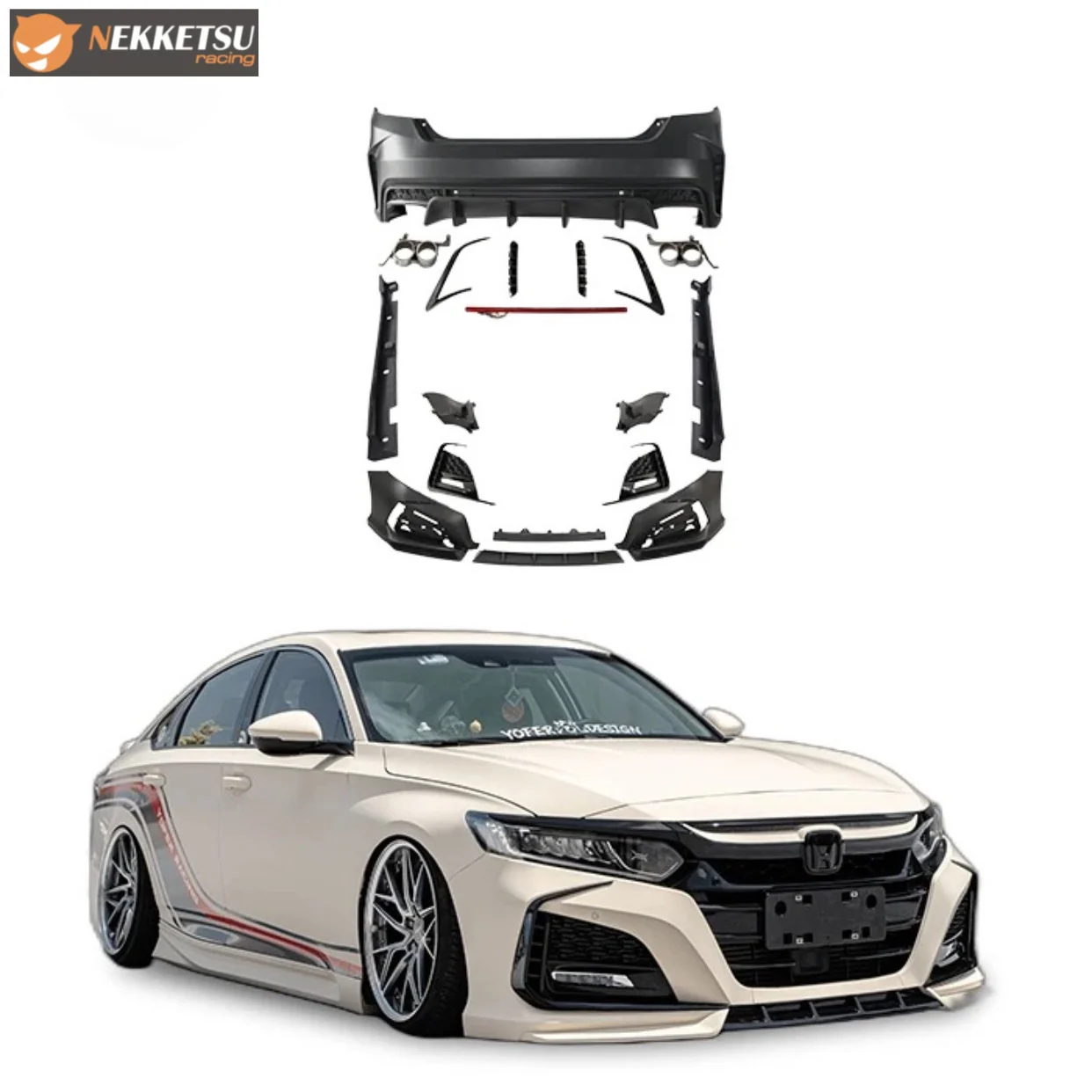 รูปชุดแต่ง ชุดแต่ง Honda Accord G10 2020 2023 Super sport ภาพที่ 7